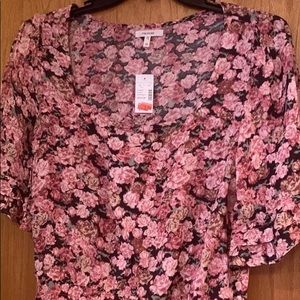 Maurice’s short sleeve shirt. New with tags. Floral print.